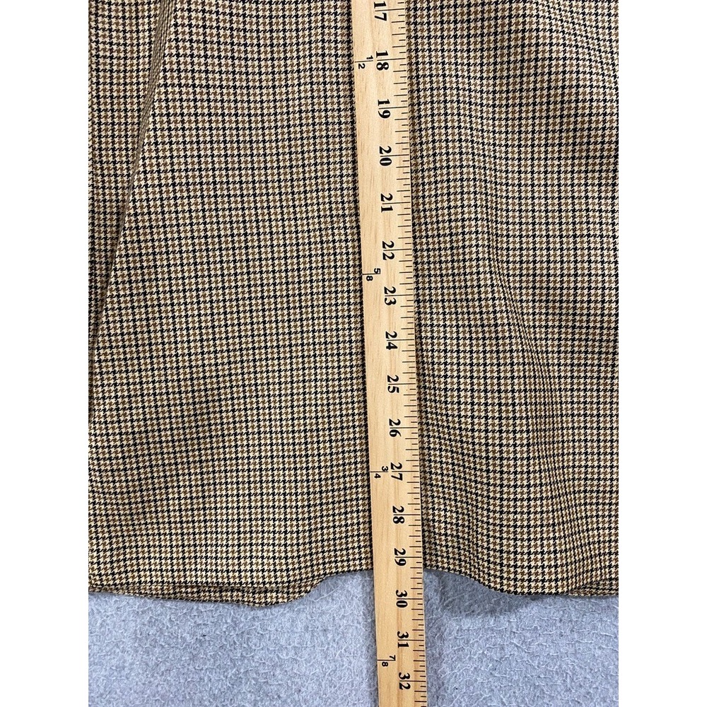 J Crew Blazer Mens 40R Ludlow British Moon Cloth Houndtooth Wool Linen Blend - Picture 10 of 13